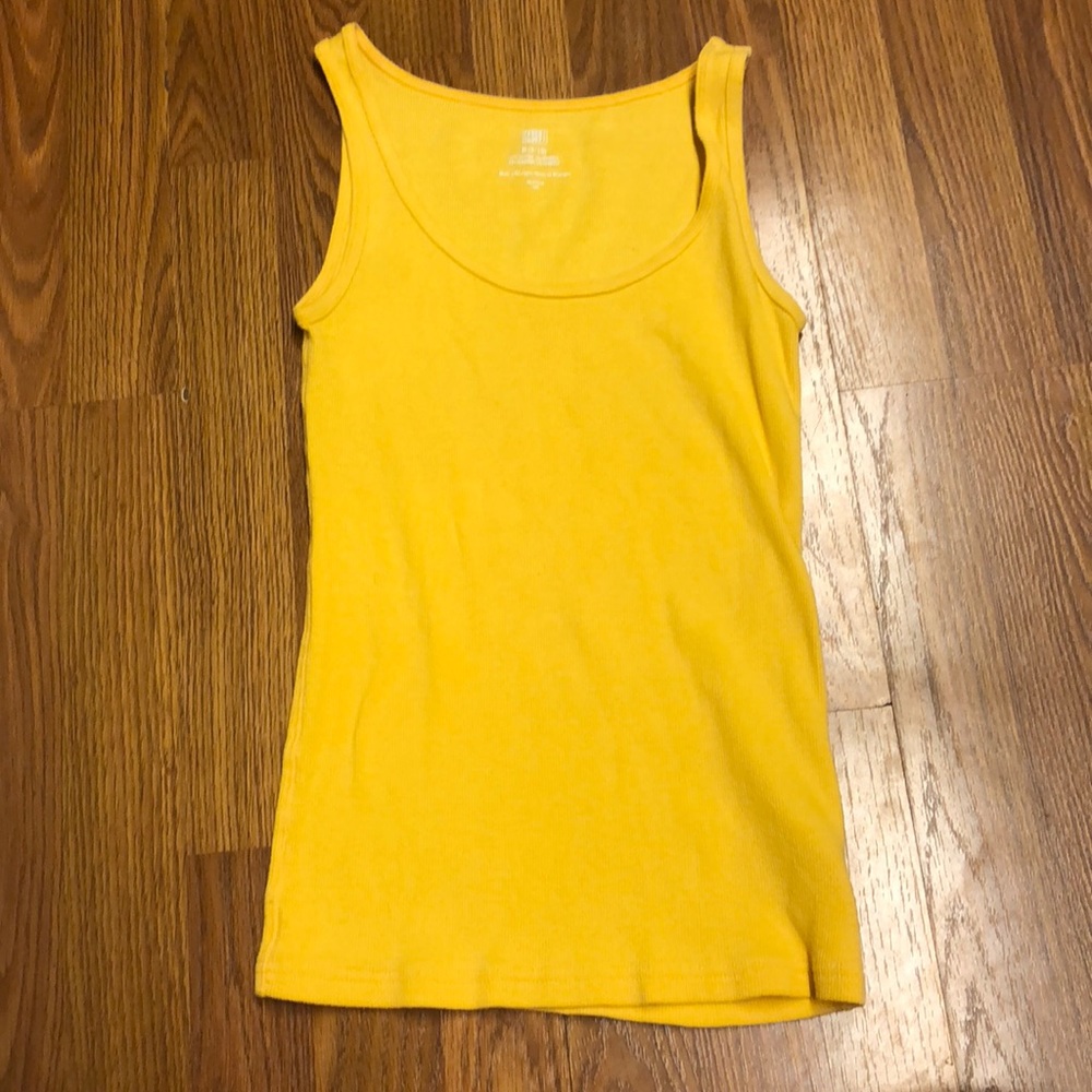 Medium yellow tank top